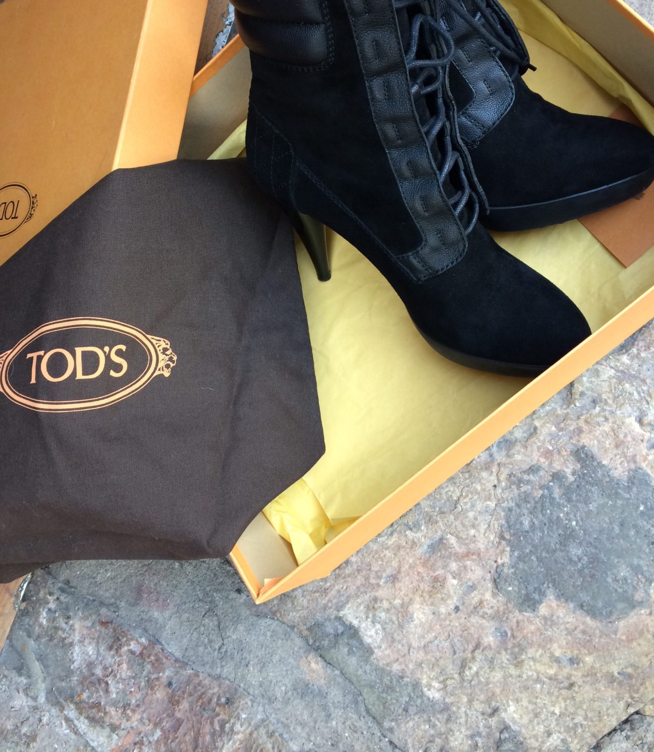 bottines tod's femme occasion